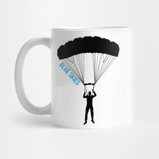 Skydiving Blue Skies Mug